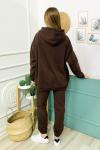158899 Oversize Sardonlu Sweat Takim